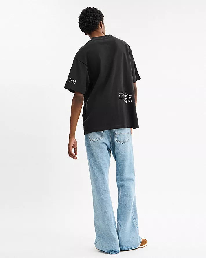T SHIRT COACH (BLACK)