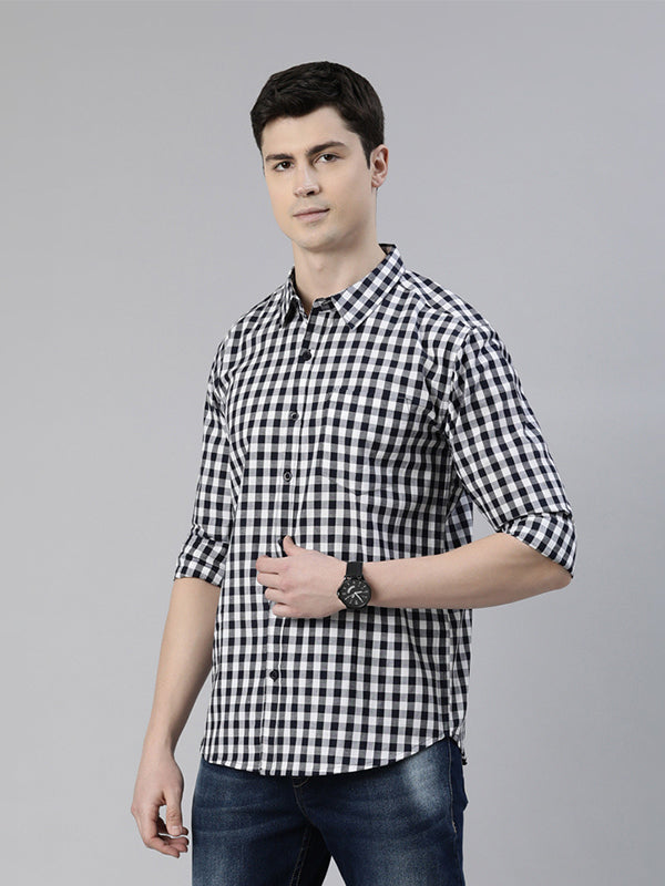 Mens Full Sleave Shirts - 100% Cotton Printed Shirts