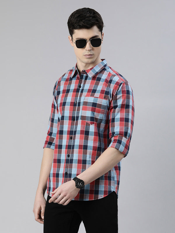 Mens Full Sleave Shirts - 100% Cotton Printed Shirts