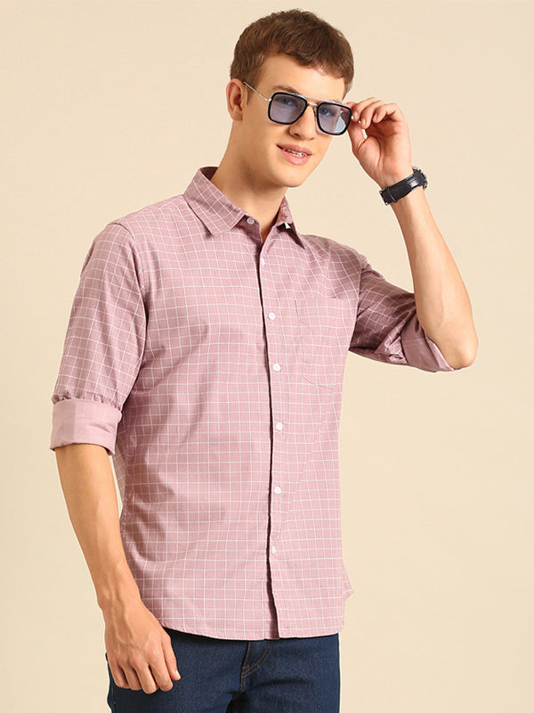 Mens Full Sleave Shirts - 100% Cotton Printed Shirts