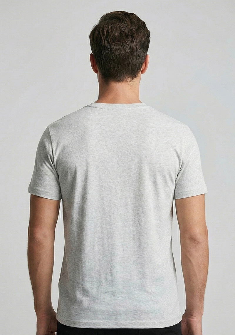 LEE COOPER T-SHIRT R\N [GREY]