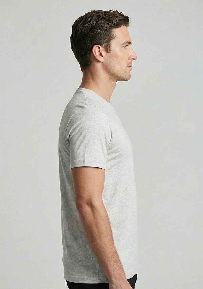 LEE COOPER T-SHIRT R\N [GREY]