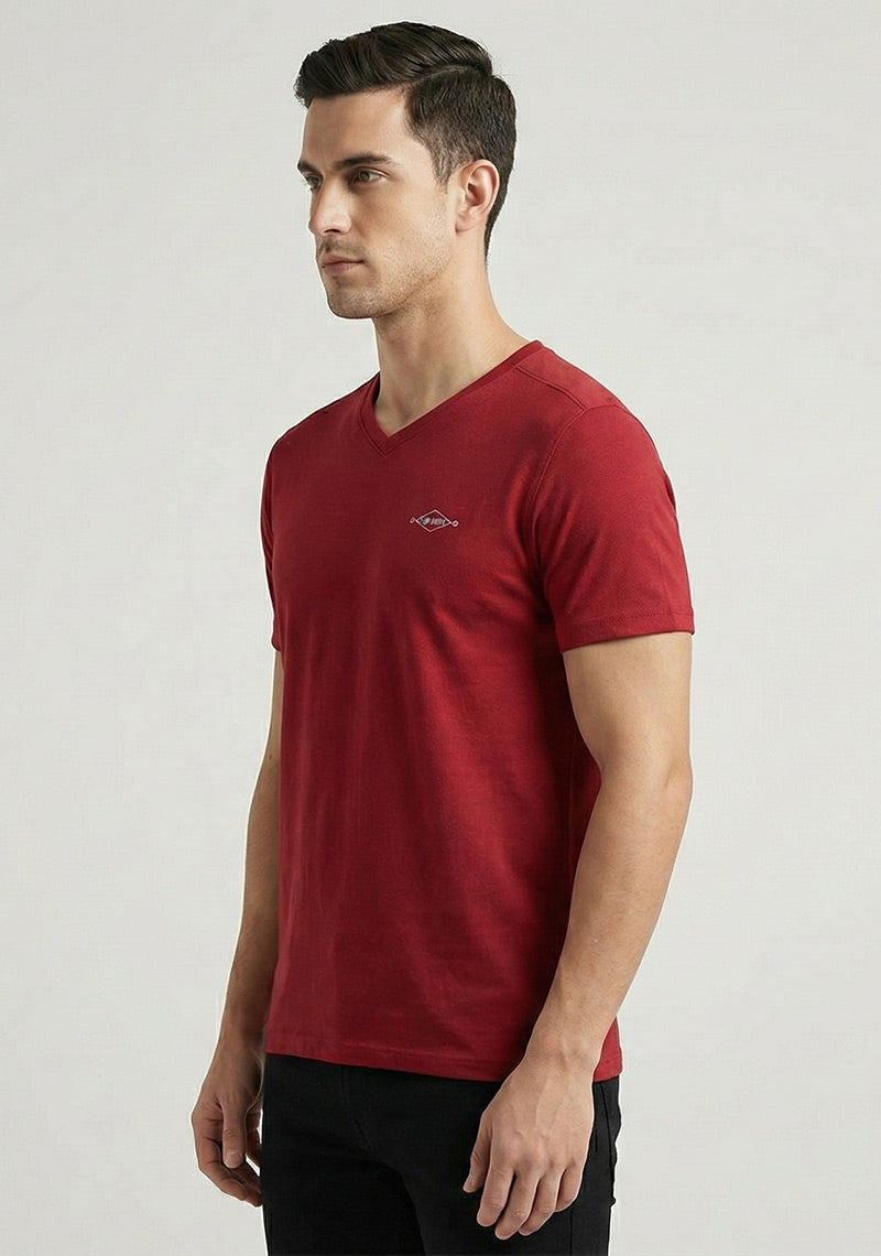 LEE COOPER T-SHIRT R\N [RED]