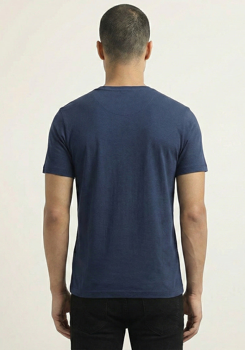 LEE COOPER T-SHIRT R\N [NAVY]