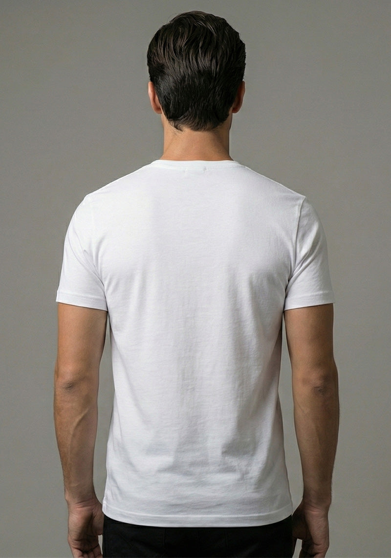 LEE COOPER T-SHIRT R\N [WHITE]