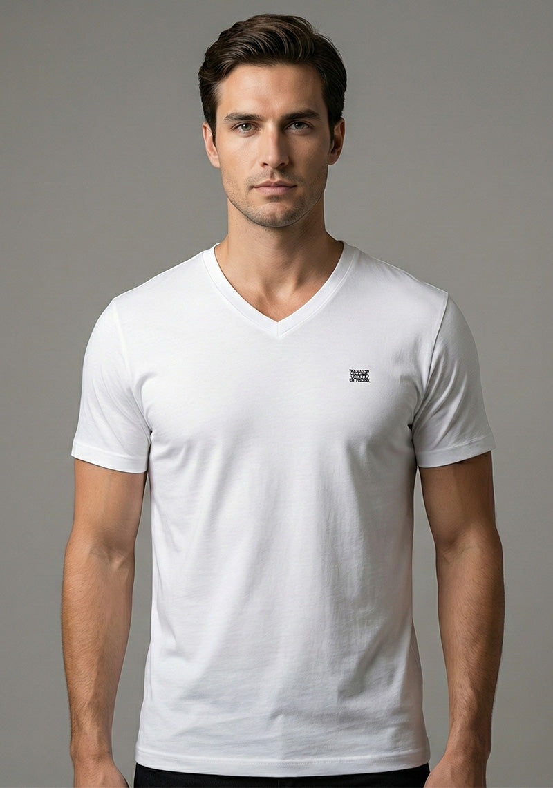LEE COOPER T-SHIRT R\N [WHITE]