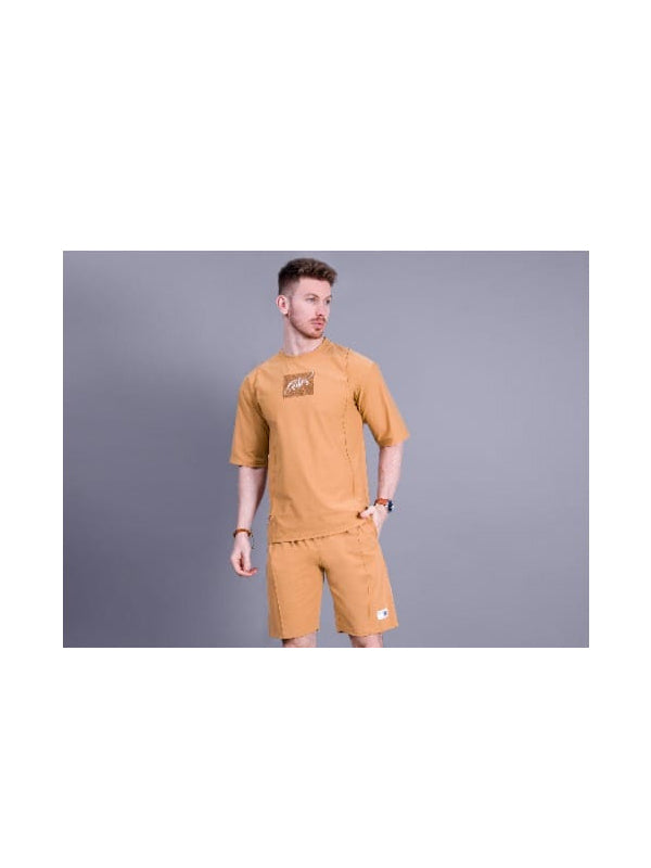 Mens R-Neck Drop Shoulder Cord-Set