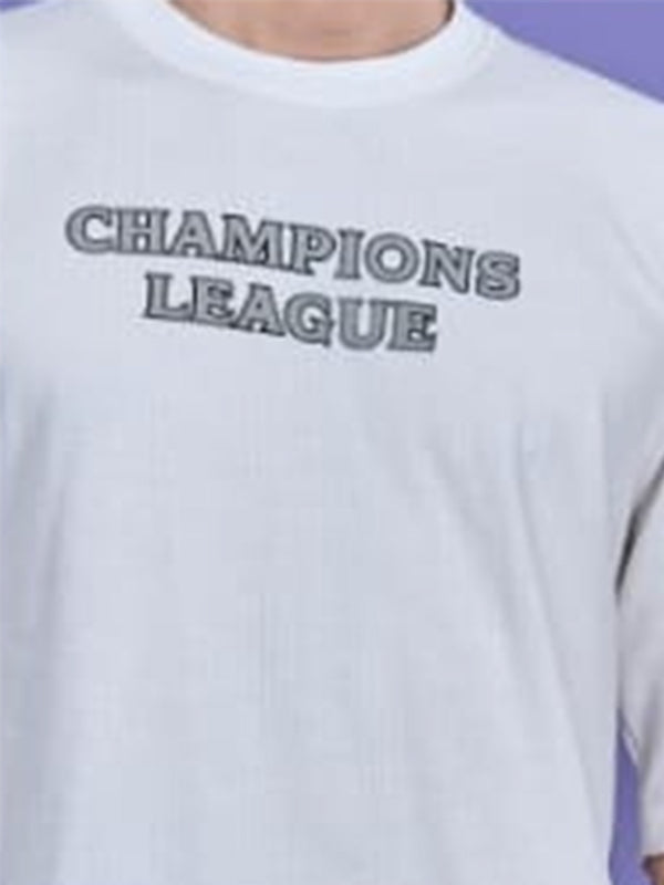 Mens R-Neck Drop Shoulder Cord-Set