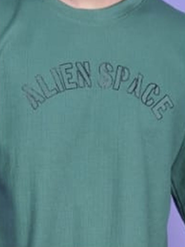 Mens R-Neck Drop Shoulder Cord-Set