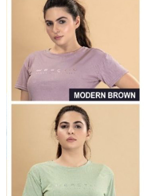 Womens T-shirt Round-Neck