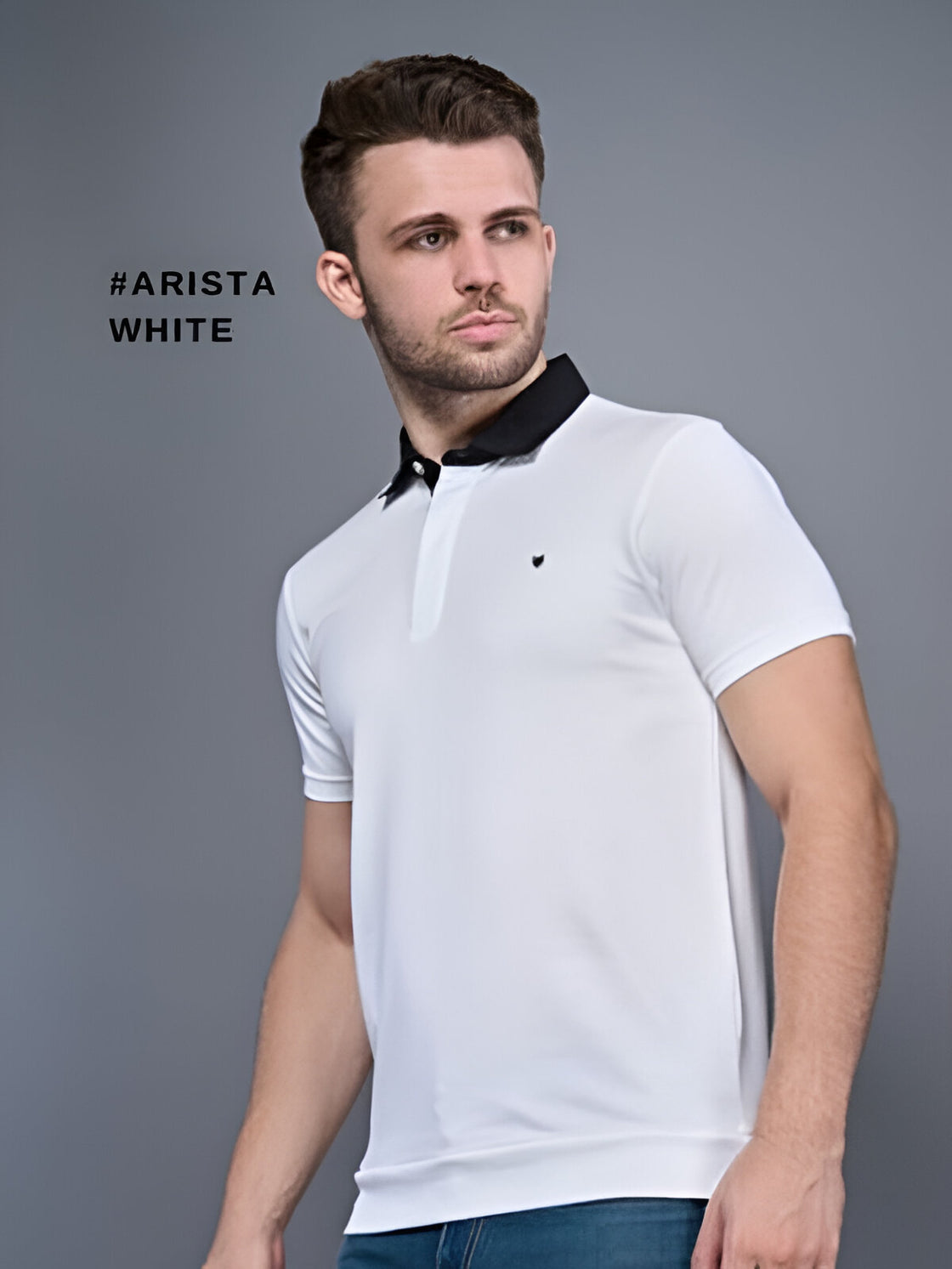 White - cotton looper fabric