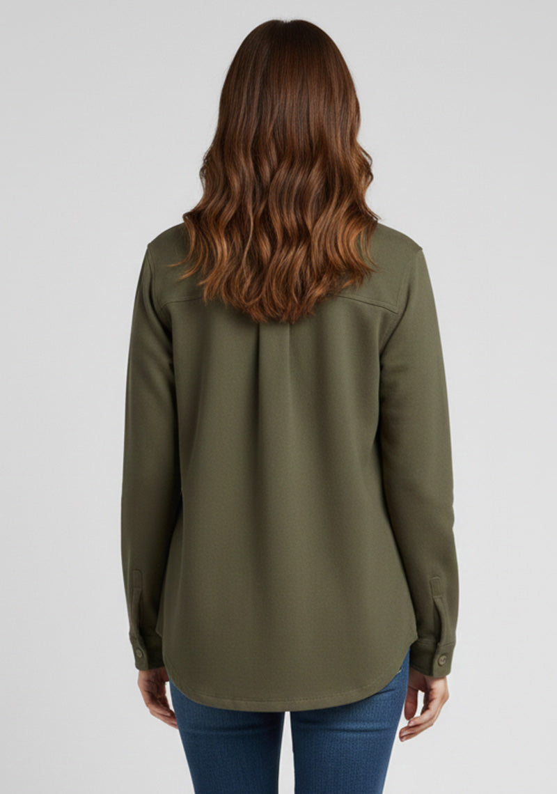 WOMEN JACKET [LEE COOPER]- DENIM[GREEN]