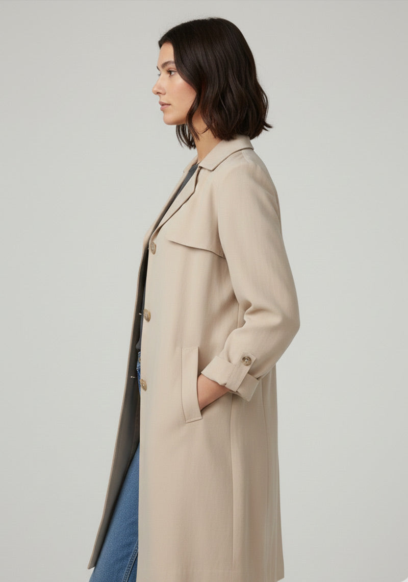 WOMEN JACKET - BEIGE 2