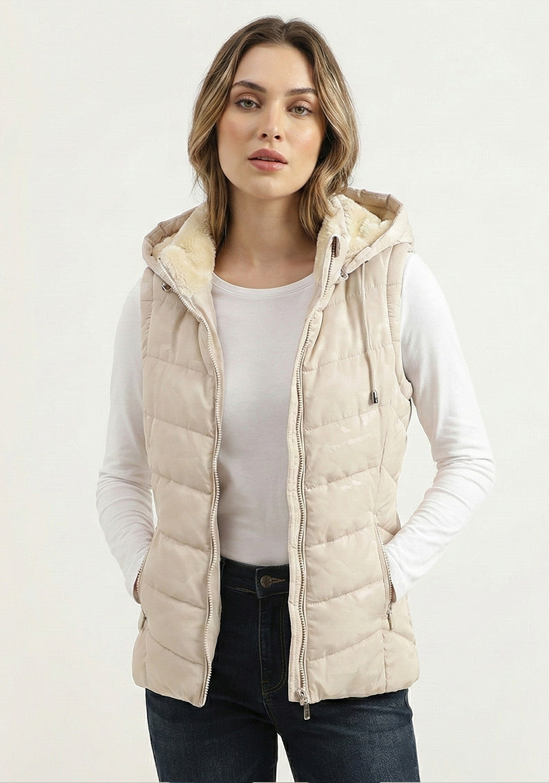 WOMEN JACKET - BEIGE