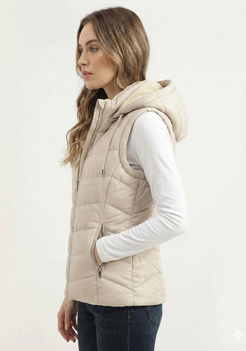 WOMEN JACKET - BEIGE