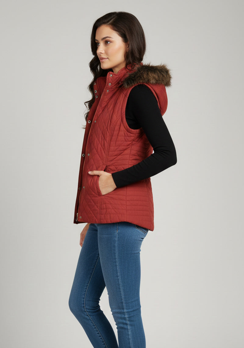WOMEN JACKET - MAROON