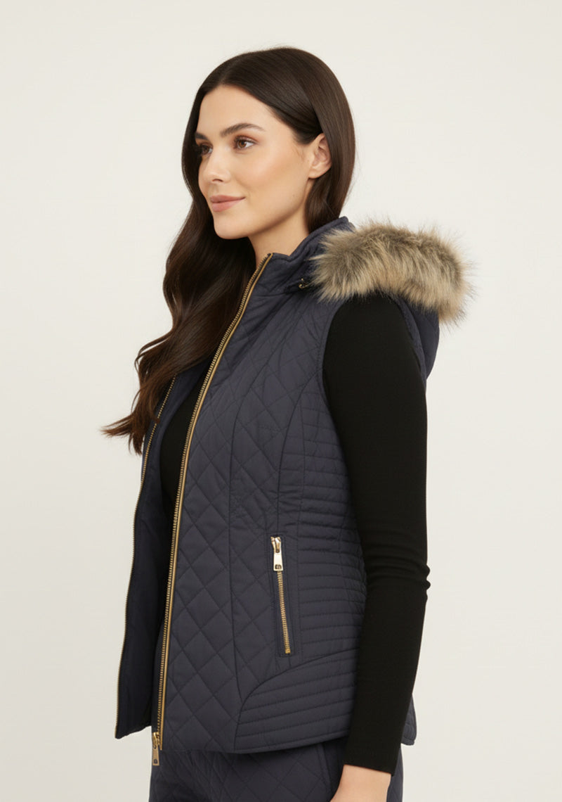 WOMEN JACKET - NAVY