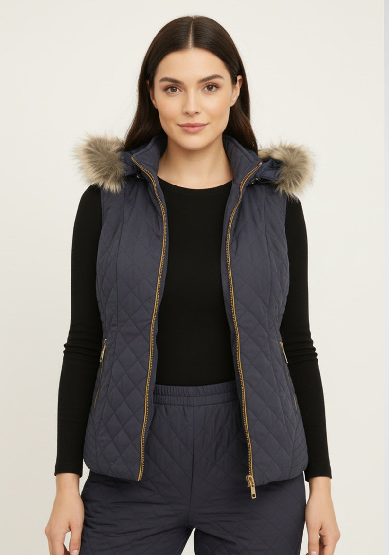 WOMEN JACKET - NAVY